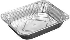 131744  5336567911 Aluminiumsform m/lokk rektangulær 3600ml (pakke med 10 stk.)